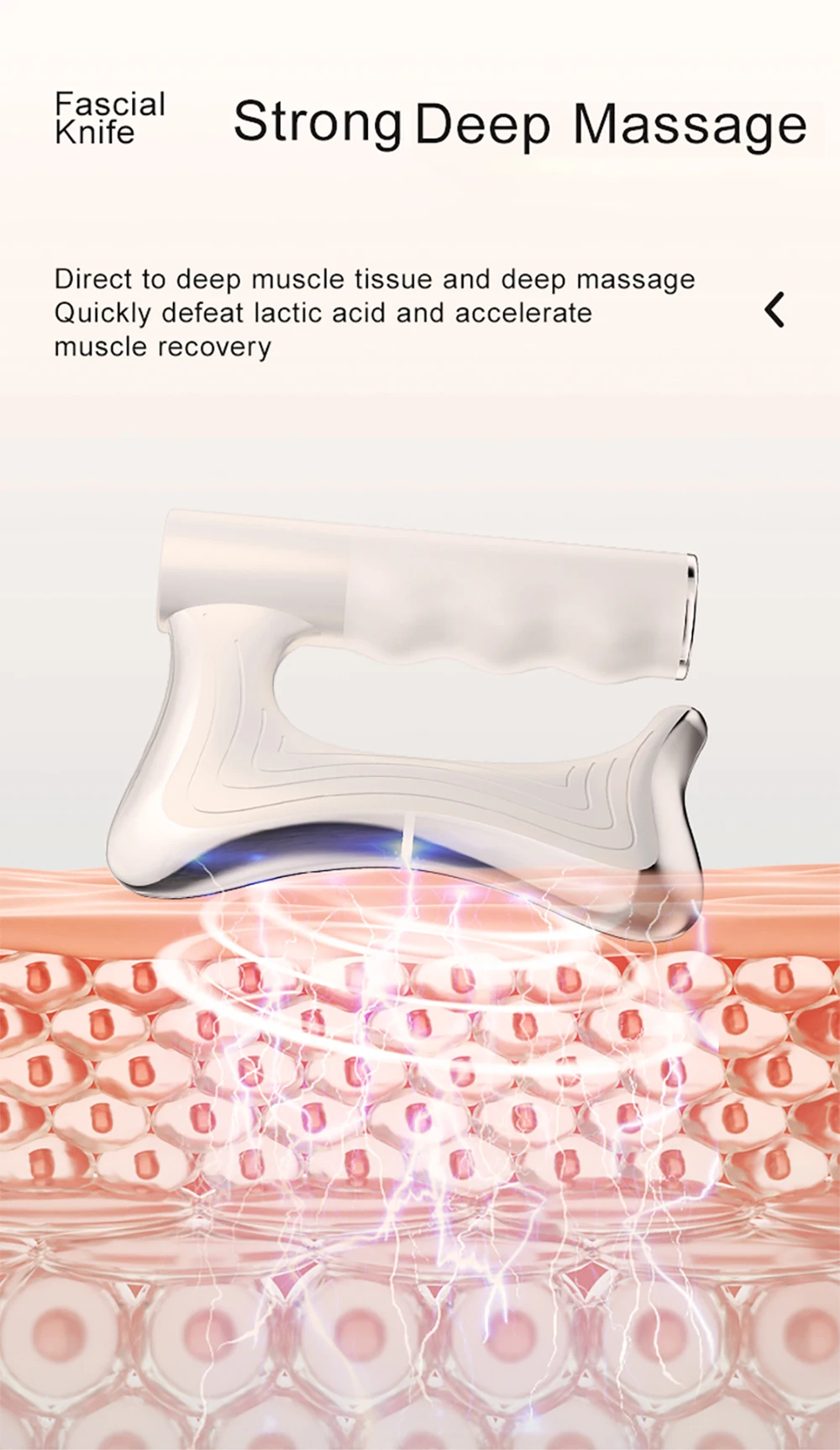 Electric Deep Tissue Massage Blade – Heated Fascia Relaxation Tool - ÅlandWell