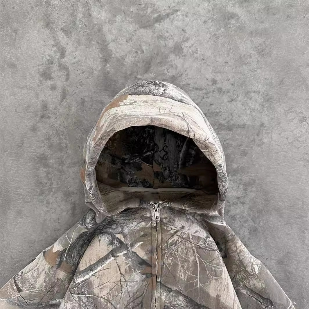 Urban Camo Retro Hoodie - ÅlandWell