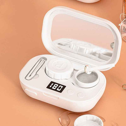 Ultraljudsrengörare för Kontaktlinser – USB Automatisk Sterilisering