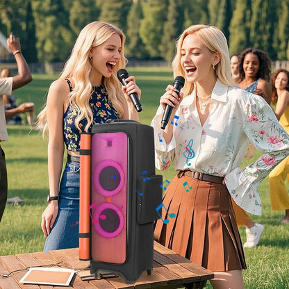 Portable Speaker Dust Case Anti-Slip Padded Speaker Protective Cover Double-Sided Speaker Storage Bag for  PARTYBOX 1000 Bag