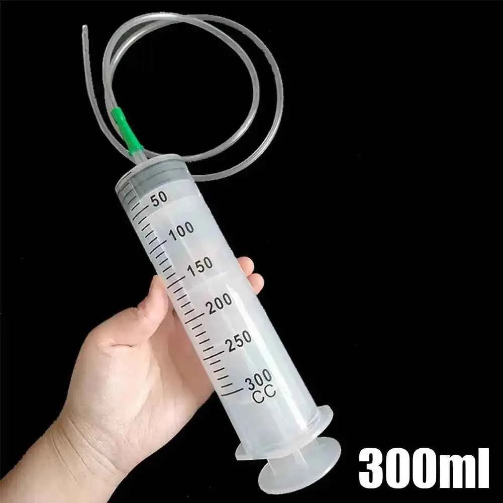 100/300/550ml Grote Capaciteitsspuiten Herbruikbare Naaldvat Oliepomp met 1m Slang voor  - ÅlandWell