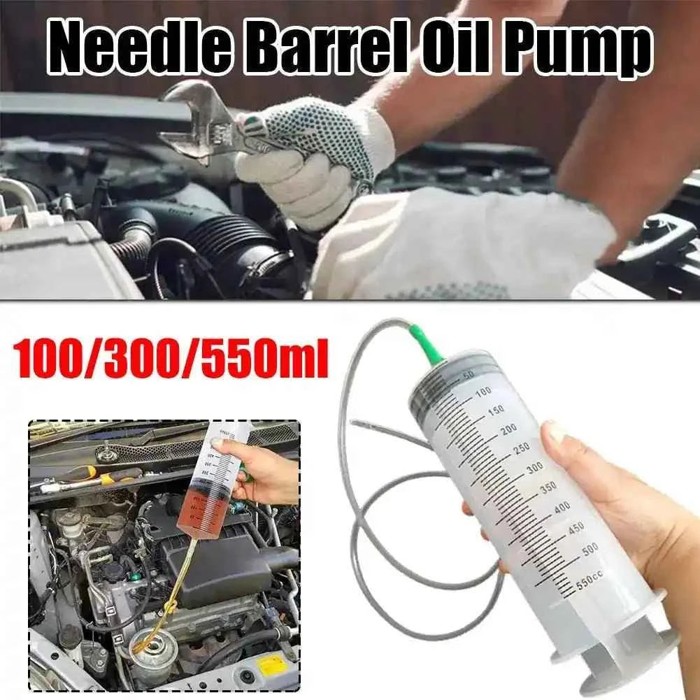 100/300/550ml Grote Capaciteitsspuiten Herbruikbare Naaldvat Oliepomp met 1m Slang voor  - ÅlandWell