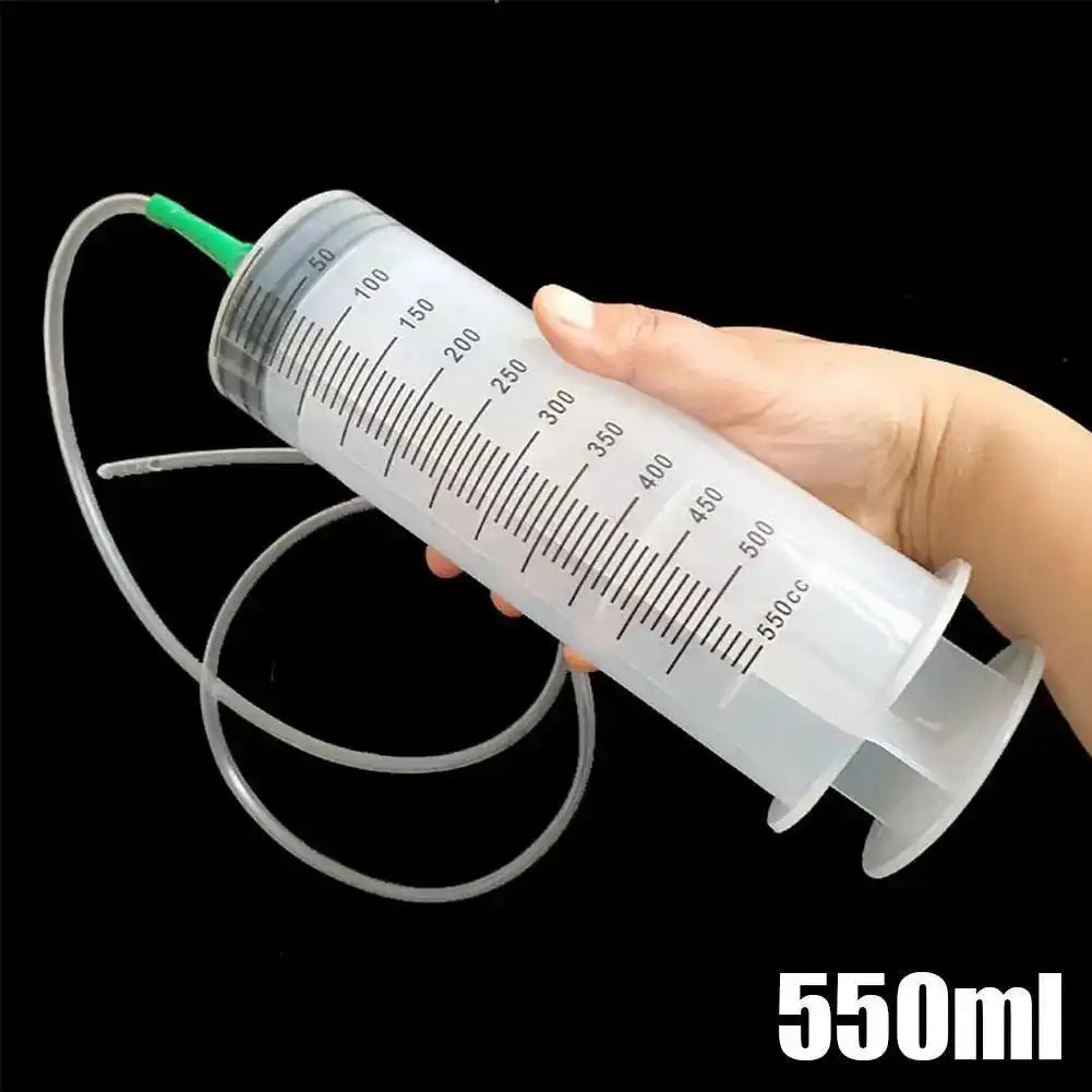 100/300/550ml Grote Capaciteitsspuiten Herbruikbare Naaldvat Oliepomp met 1m Slang voor  - ÅlandWell