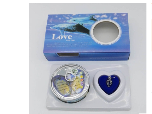 Pärlsmycke Presentask med Sötvattenspärla – Unik Halsband Presentidé
