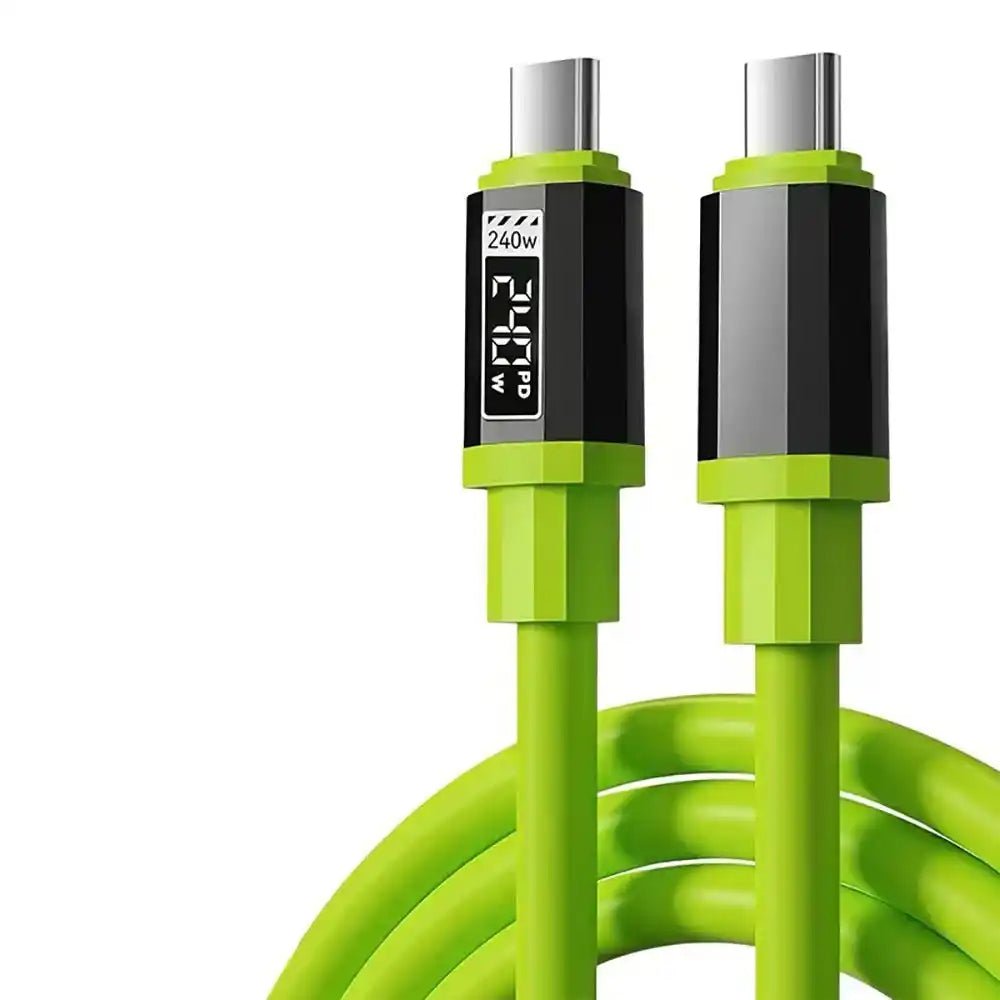 240W Type C to Type C Super Fast Charging Cable 6A USB C Cord for Xiaomi iPhone Samsung - ÅlandWell