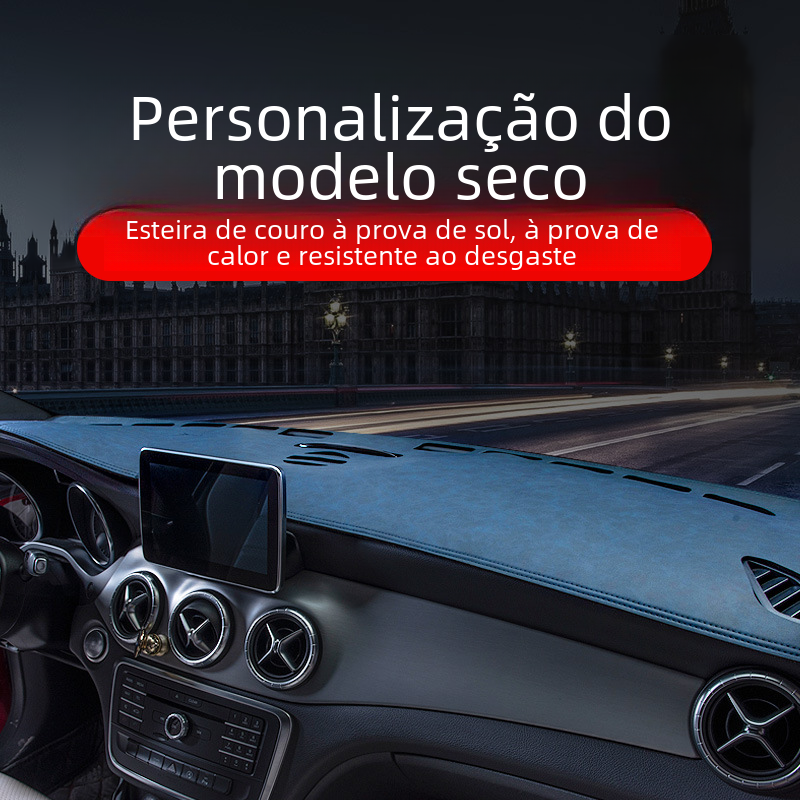 Car Dashboard Sunshade Pad - Leather Interior Accessory - ÅlandWell
