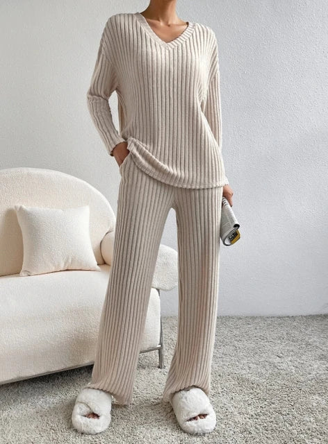 Casual 2-Piece Loungewear Set - ÅlandWell