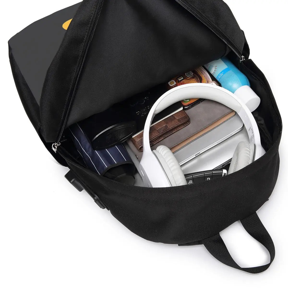 Cute Vector Penguin Backpack Travel Notebook Bag Computer College Student School Bag Laptop Shoulder Bags for Men Women