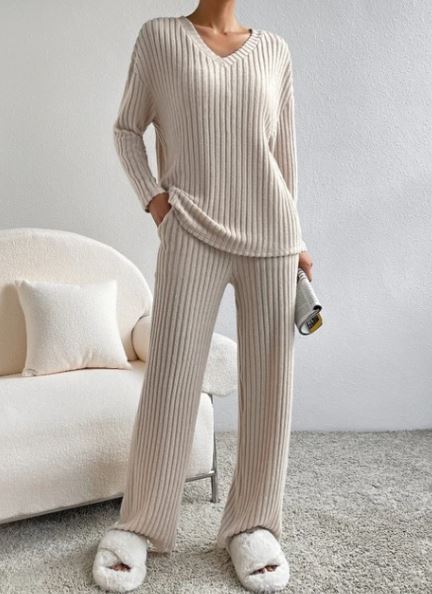 Casual 2-Piece Loungewear Set - ÅlandWell