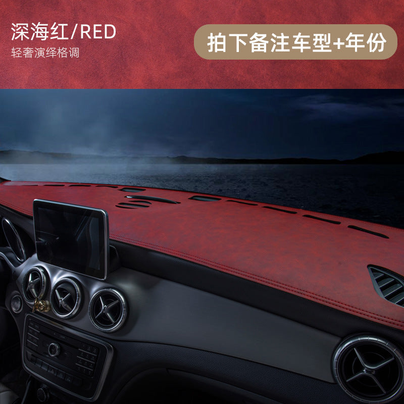 Car Dashboard Sunshade Pad - Leather Interior Accessory - ÅlandWell