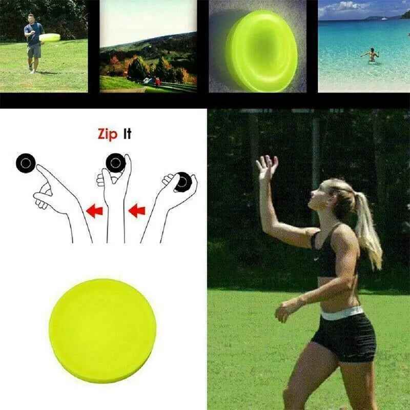 Mini Flygande Frisbee Fångstspel – Utomhusspel för Hela Familjen