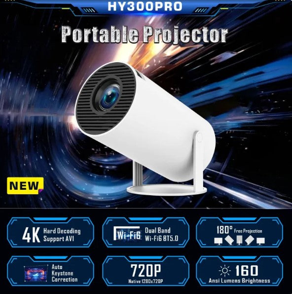HY300 Pro Projector Home Theater - ÅlandWell