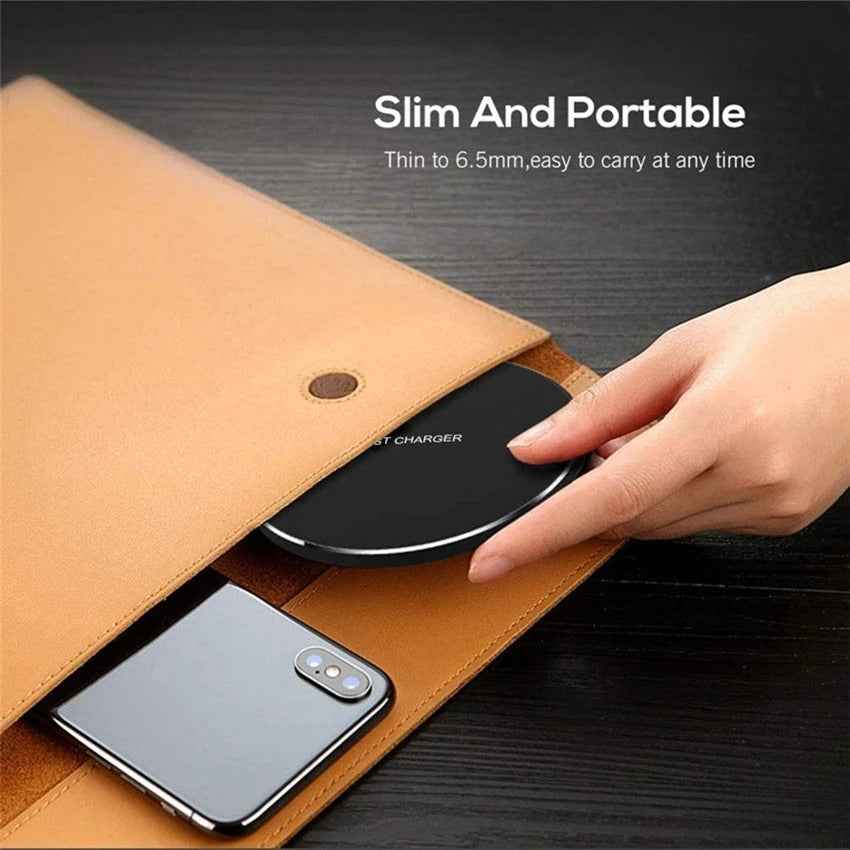 60W Wireless Charger Pad for iPhone & Samsung Phones