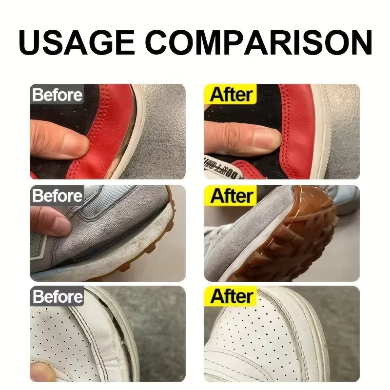 QIFENGHE Diamond Bond Shoe Glue 20ML Strong Flexible Adhesive For Sneakers Leather Canvas Rubber Sole Repair Multi Material Shoe