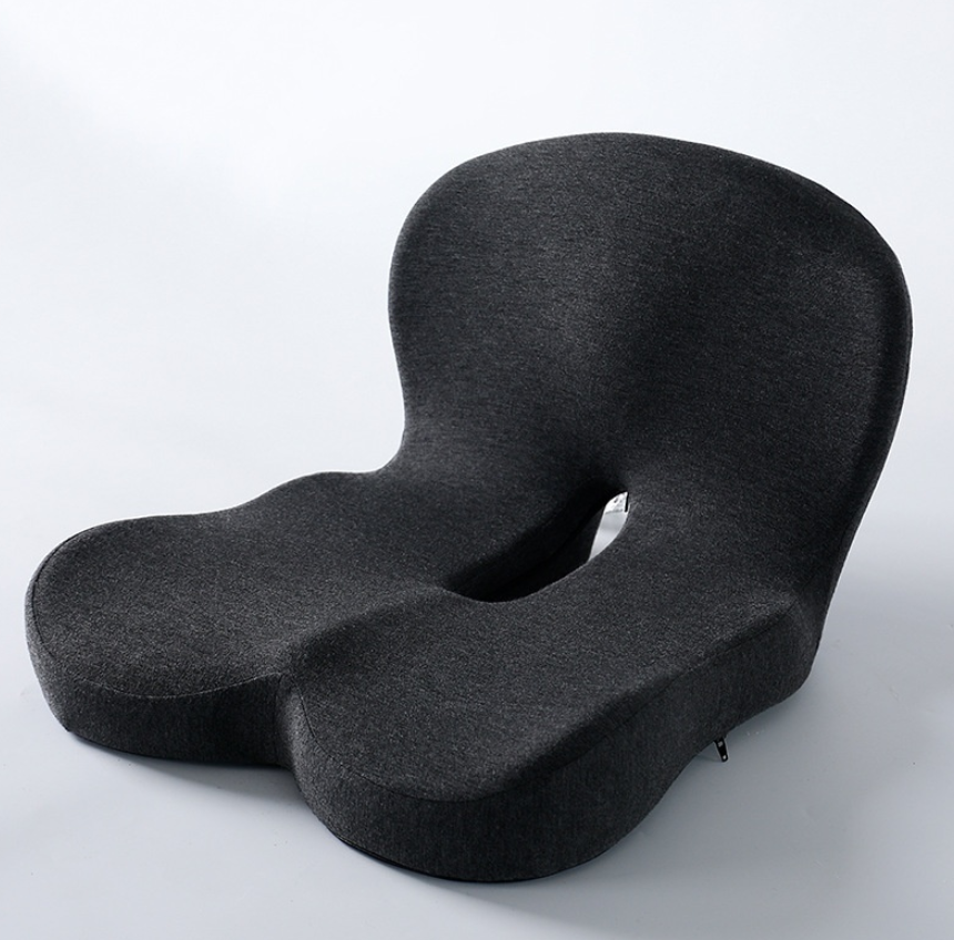 Ergonomisk Minnesskumsdyna – Sittdyna för Kontorsstol & Bil 44x42cm