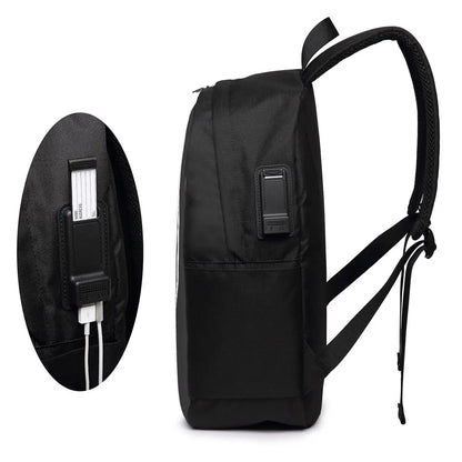 Star Treks Science Fiction TV Series Backpack Travel Notebook Bag Computer College Student School Bag Laptop Shoulder Bags