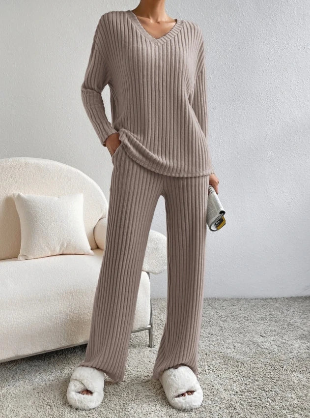 Casual 2-Piece Loungewear Set - ÅlandWell