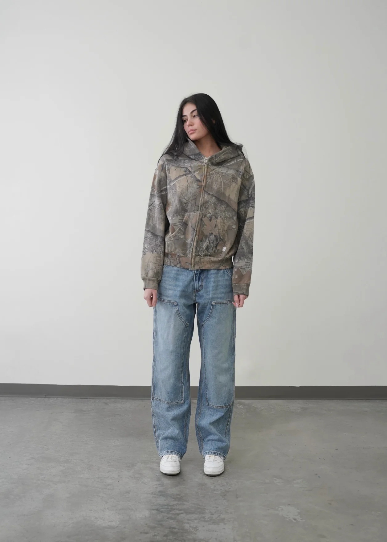 Urban Camo Retro Hoodie - ÅlandWell