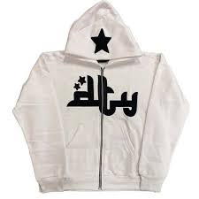 Star Printed Zip Up Hoodies - ÅlandWell