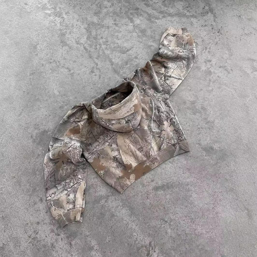 Urban Camo Retro Hoodie - ÅlandWell