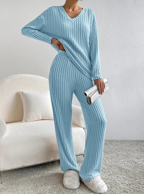 Casual 2-Piece Loungewear Set - ÅlandWell