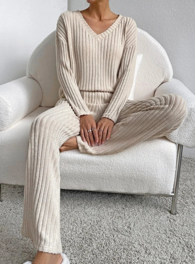 Casual 2-Piece Loungewear Set - ÅlandWell