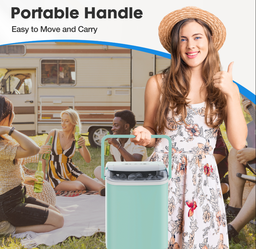 Portable Countertop Ice Maker - ÅlandWell