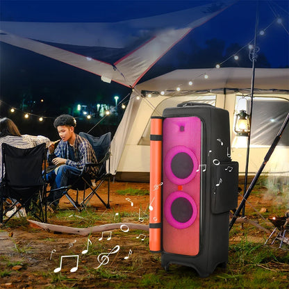 Portable Speaker Dust Case Anti-Slip Padded Speaker Protective Cover Double-Sided Speaker Storage Bag for  PARTYBOX 1000 Bag