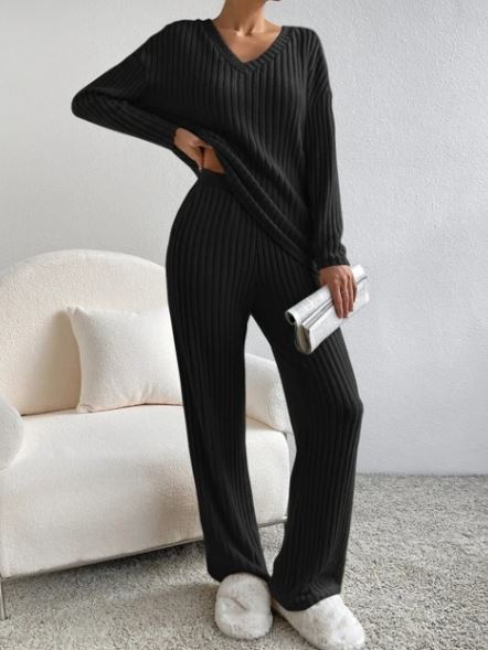 Casual 2-Piece Loungewear Set - ÅlandWell