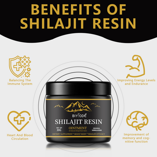 Naturlig Shilajit Resin 30g – Rent Bergsharts för Energi & Vitalitet