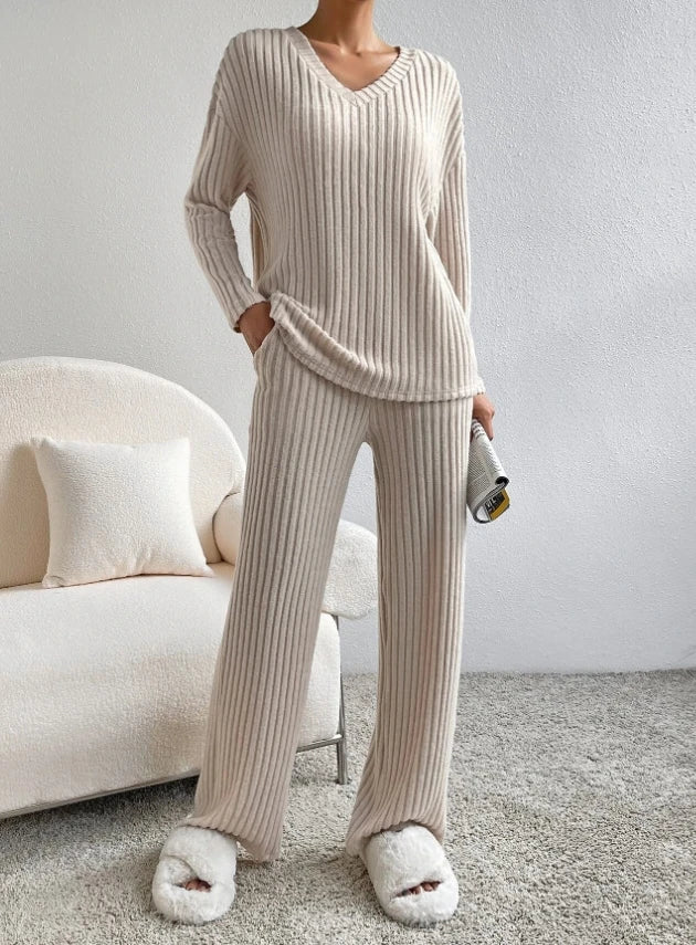 Casual 2-Piece Loungewear Set - ÅlandWell