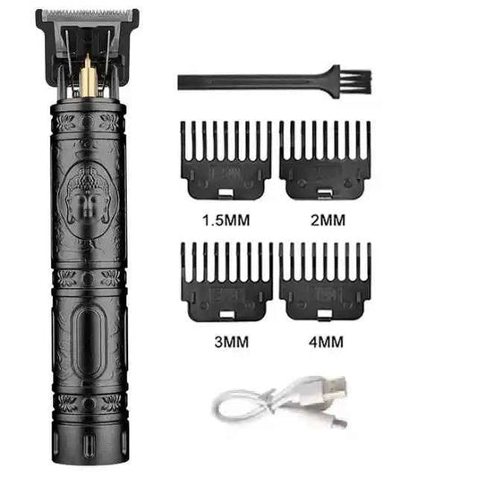 Retro Cordless Hair Trimmer with USB Fast Charging - Professional Electric Shaver for Barbers - ÅlandWell