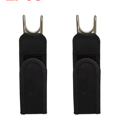 Portable Belt Buckle Unisex Elastic Waist Belt, Metal Hook Buckle-Free Adjustable Stretch Belt Daily Outdoor Jeans For Men Women