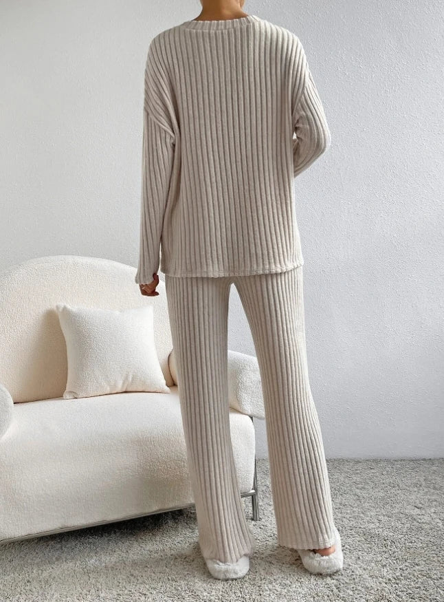 Casual 2-Piece Loungewear Set - ÅlandWell