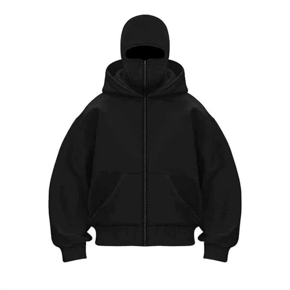 Herr Hoodie Baseballjacka med Dragkedja – Lättviktig i 6 Färger S-3XL