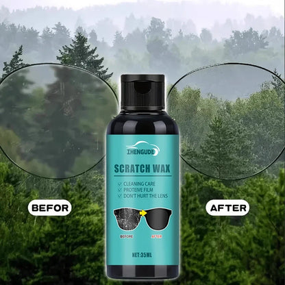 Multi-Purpose Glass Scratch Repair Polishing Paste - Scratch Repair for Car Glass and Rearview Mirrors, Scratch Repair Agent for Eyeglass Lenses, Long-Lasting and Effective