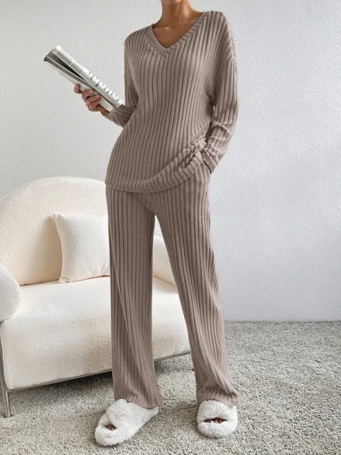 Casual 2-Piece Loungewear Set - ÅlandWell