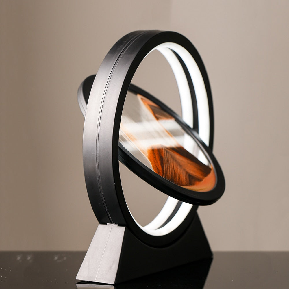 Moving Sand Art Landscape Table Lamp - ÅlandWell