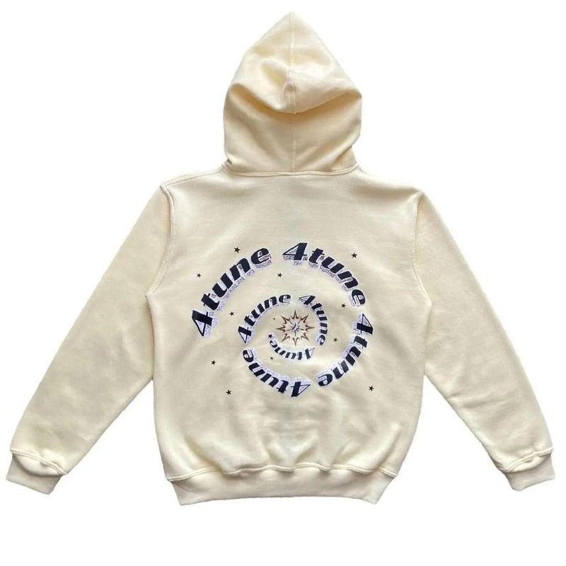 Star Printed Zip Up Hoodies - ÅlandWell