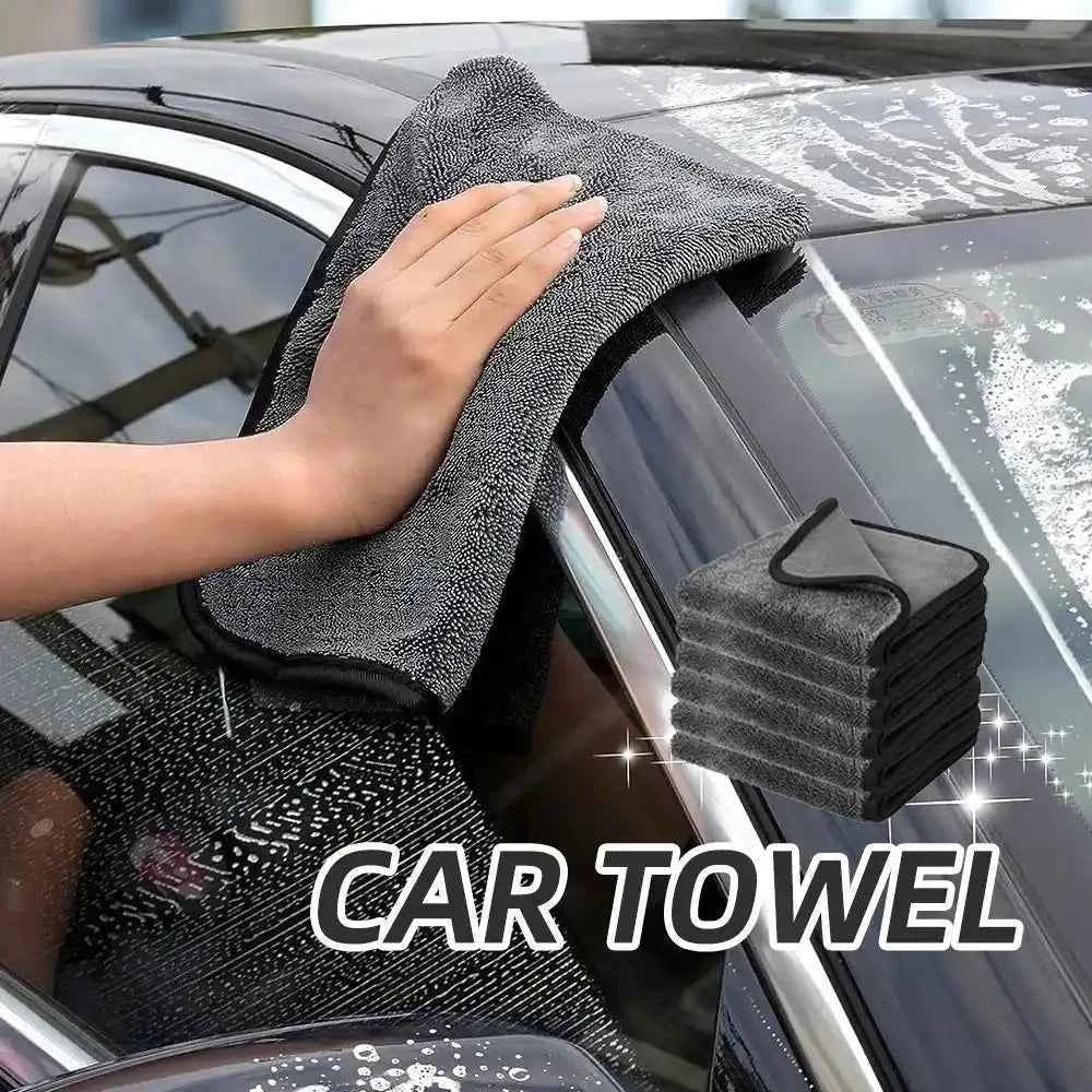 Efficient cleaning rags, car microfiber towels, large-sized and highly absorbent car cleaning cloths - ÅlandWell