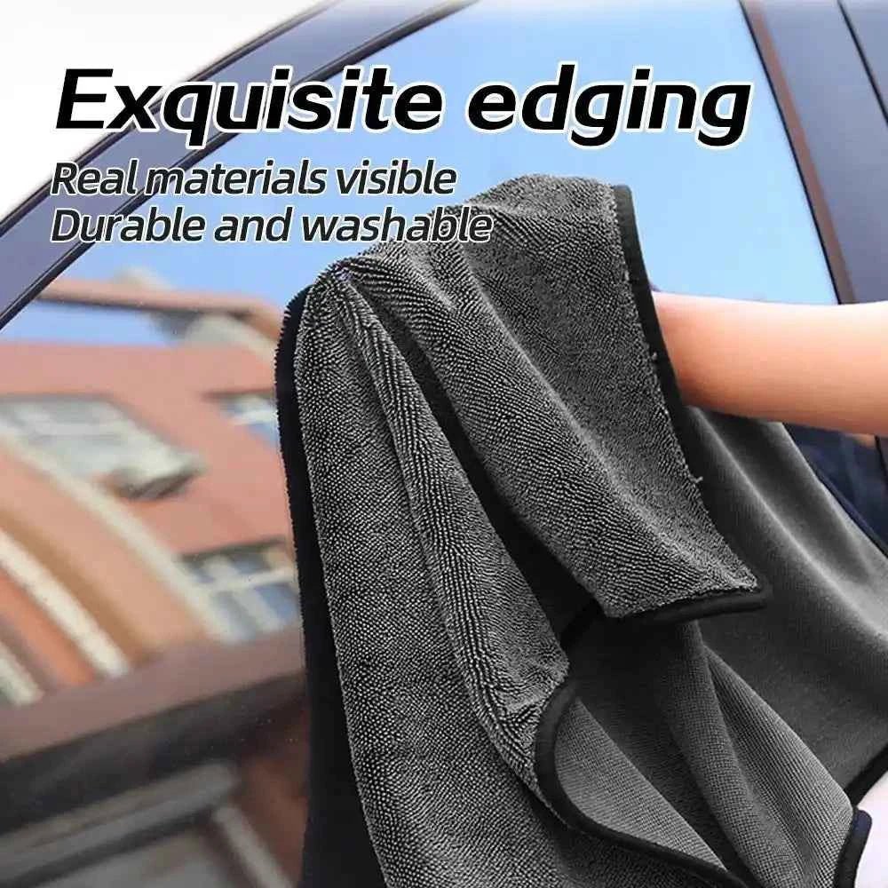 Efficient cleaning rags, car microfiber towels, large-sized and highly absorbent car cleaning cloths - ÅlandWell