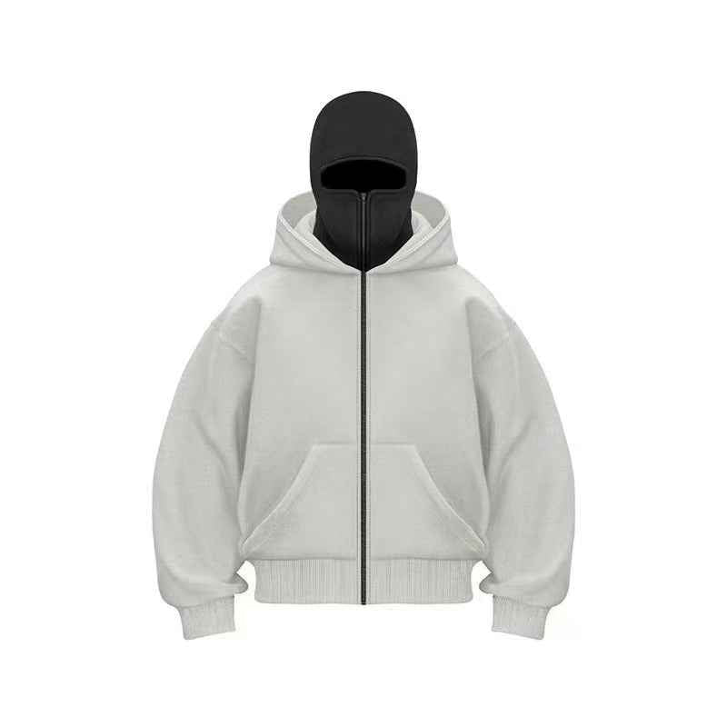 Herr Hoodie Baseballjacka med Dragkedja – Lättviktig i 6 Färger S-3XL