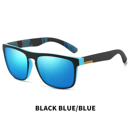 Vintage Square Polarized Sunglasses - Stylish Driving Eyewear with UV400 Protection