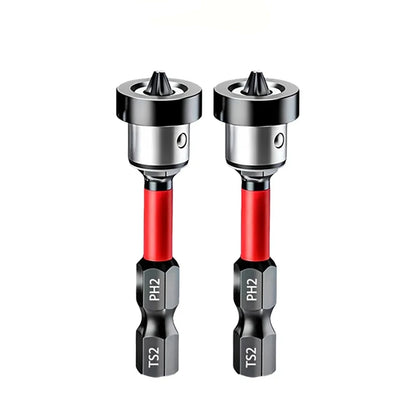 1/3/5pcs Setter Magnetic Positioning Screwdriver PH2 Bits 1/4" Hex Shank Bit Plasterboard Screws Locating Batch Head Tools
