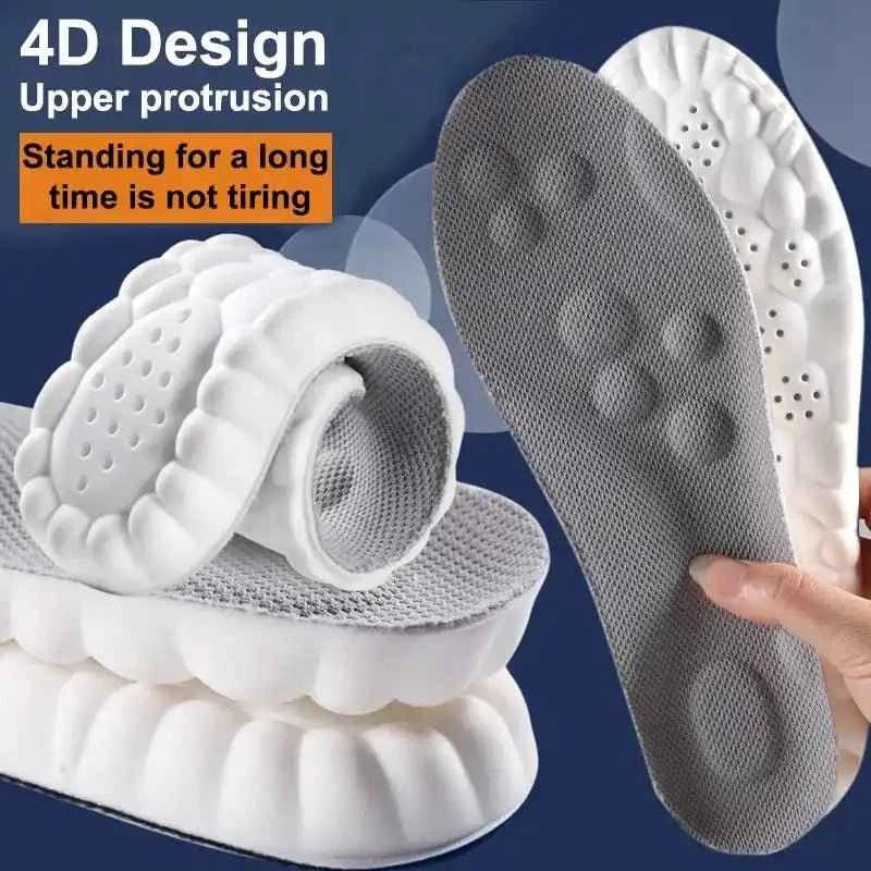 Latex Sport Insoles with Arch Support and Shock Absorption - ÅlandWell