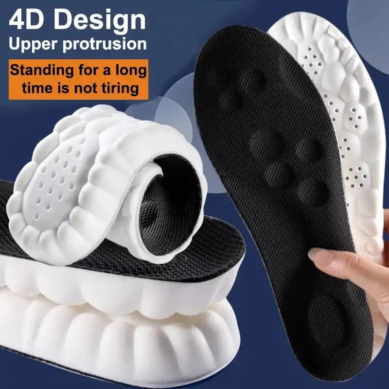 Latex Sport Insoles with Arch Support and Shock Absorption - ÅlandWell