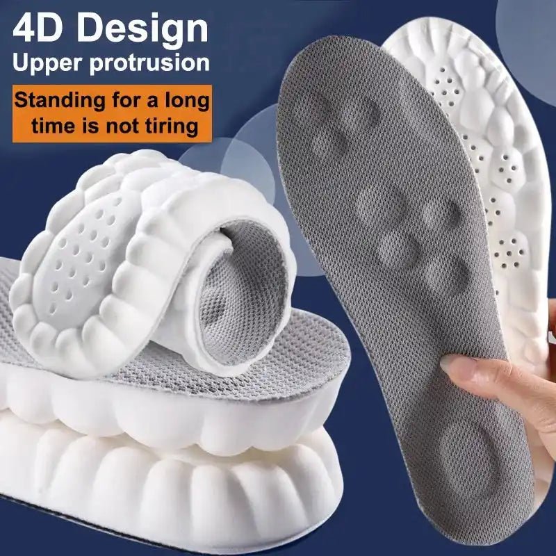 Latex Sport Insoles with Arch Support and Shock Absorption - ÅlandWell