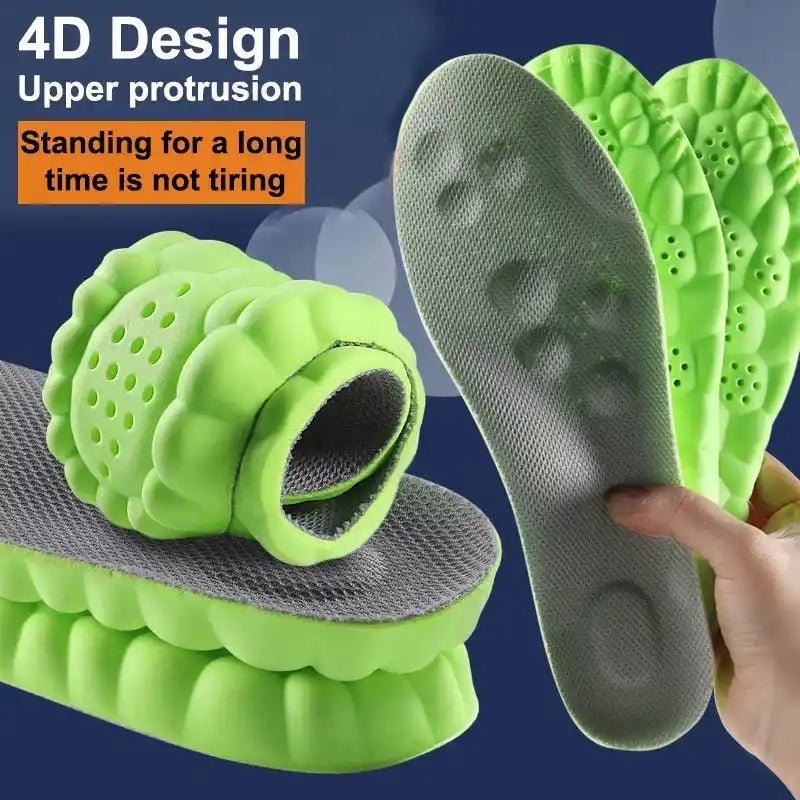 Latex Sport Insoles with Arch Support and Shock Absorption - ÅlandWell