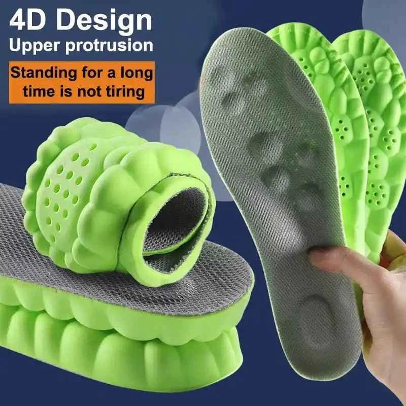 Latex Sport Insoles with Arch Support and Shock Absorption - ÅlandWell