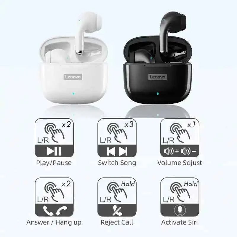 Lenovo LP40 Pro TWS Bluetooth 5.3 Earphones with Powerful Transmission Speed - ÅlandWell